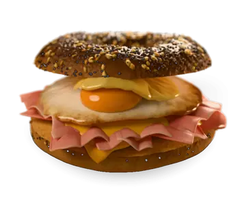 Illustration of Eggs Benewich